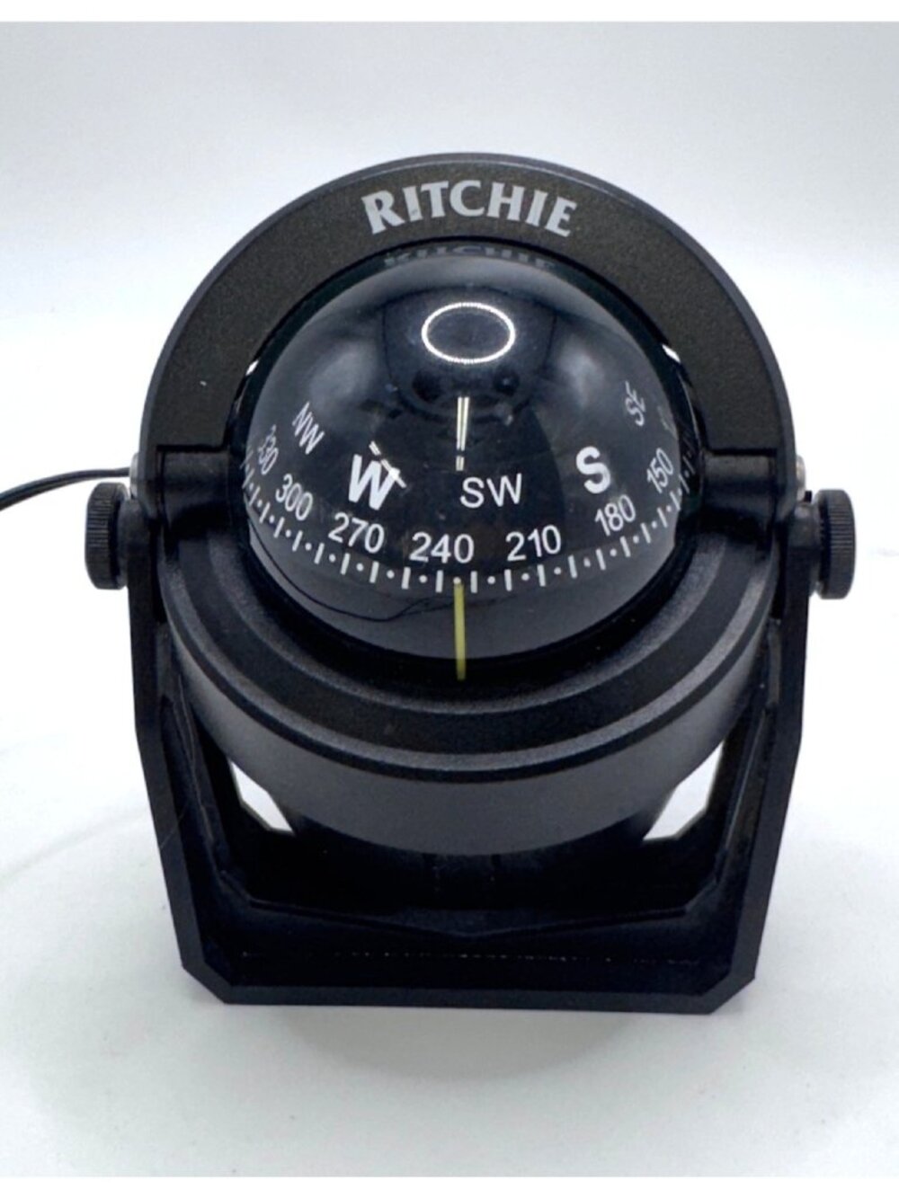Ritchie Explorer B-51 Black Marine Boat Compass 70mm Adjustable Bracket  Illumin